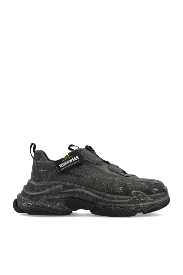 Balenciaga BLACK ‘Triple S’ sports shoes 1