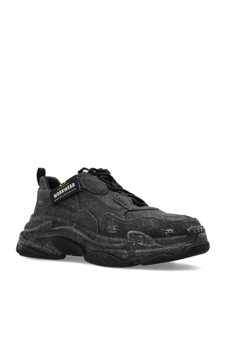 Balenciaga BLACK ‘Triple S’ sports shoes 4