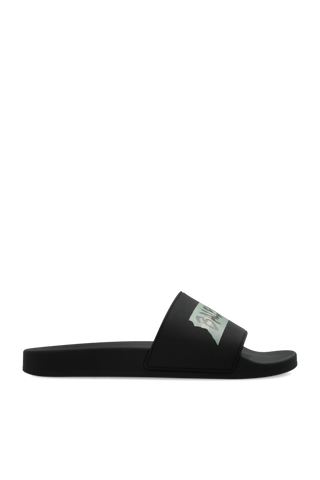 Balenciaga BLACK Rubber flip-flops 1