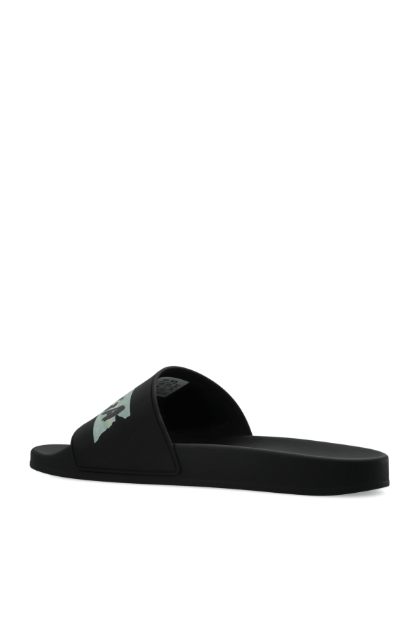 Balenciaga BLACK Rubber flip-flops 5