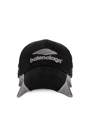Balenciaga BLACK Baseball cap 1