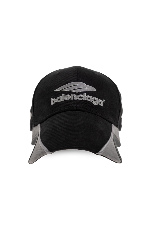 Balenciaga BLACK Baseball cap 1