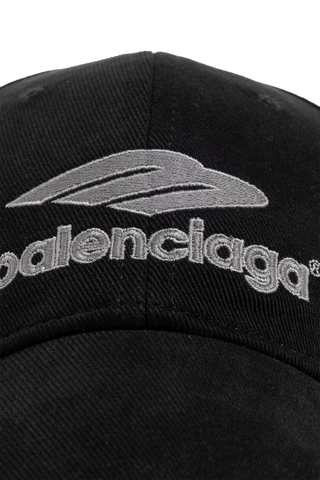 Balenciaga BLACK Baseball cap 4