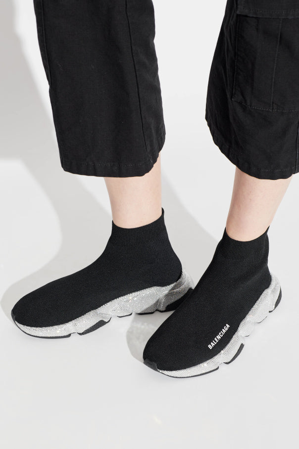 Balenciaga BLACK Sports shoes with sock ‘Speed LT’ 2