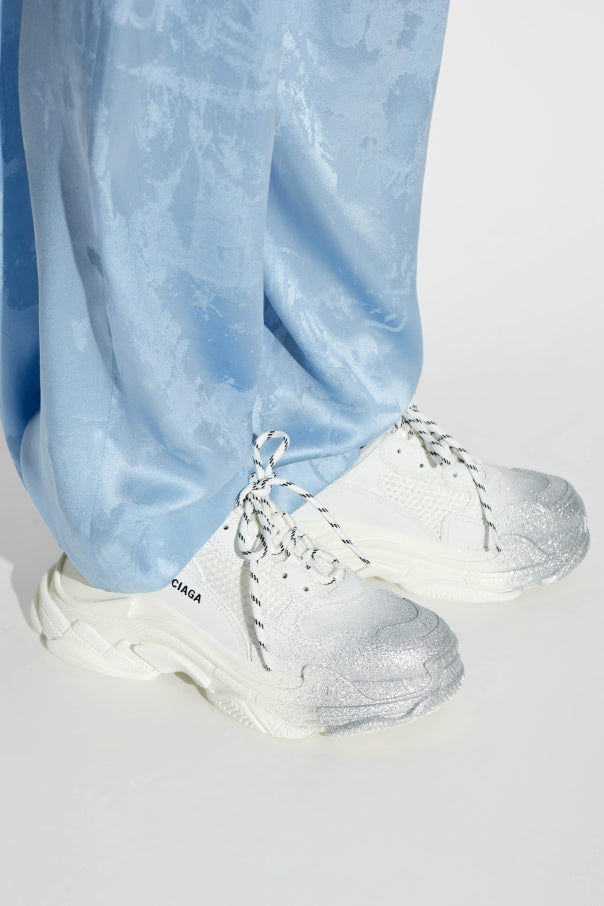 Balenciaga WHITE ‘Triple S’ sports shoes 2