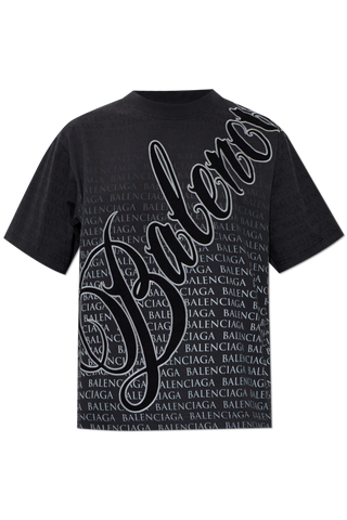 Balenciaga GREY Monogram T-shirt 1