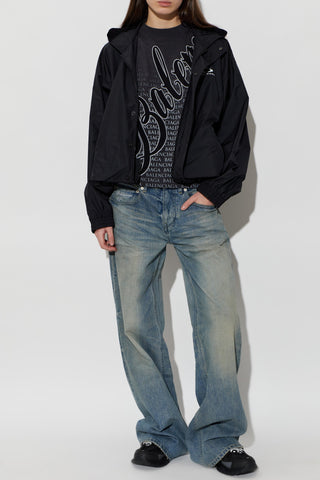 Balenciaga GREY Monogram T-shirt 2