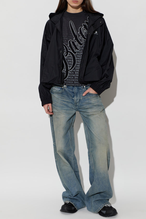 Balenciaga GREY Monogram T-shirt 2