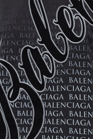 Balenciaga GREY Monogram T-shirt 5