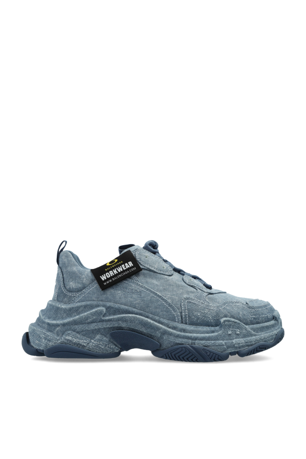 Balenciaga BLUE "Triple S" sports shoes 1