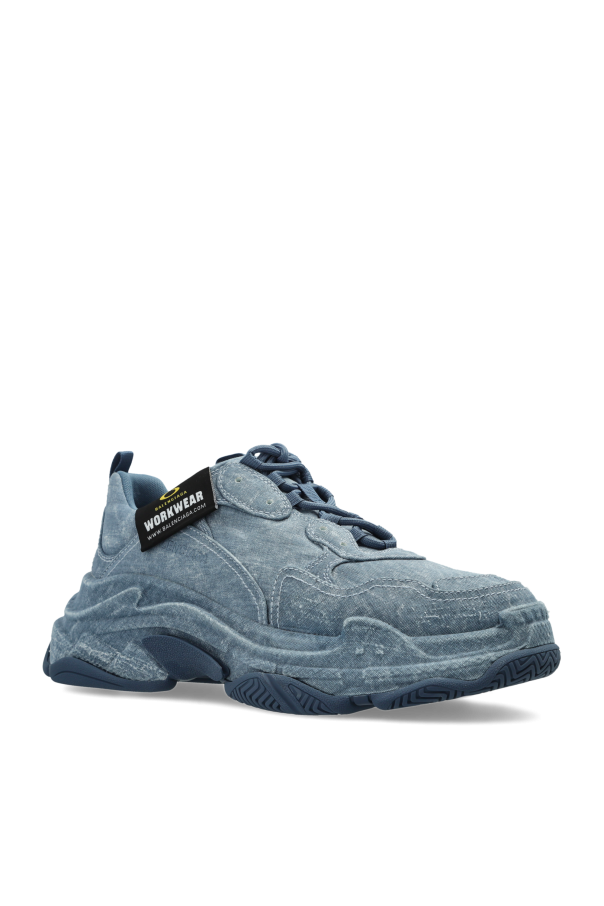 Balenciaga BLUE "Triple S" sports shoes 4