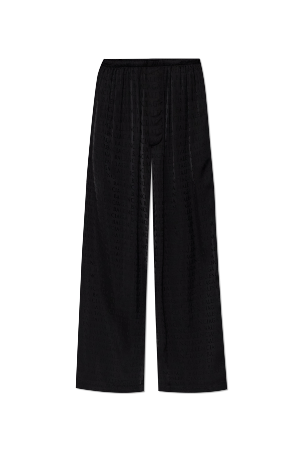 Balenciaga BLACK Loose-fit trousers 1