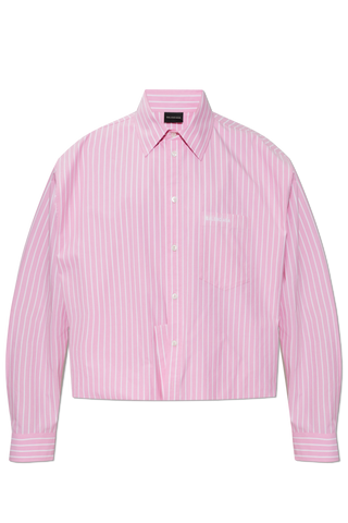 Balenciaga PINK Oversize shirt 1