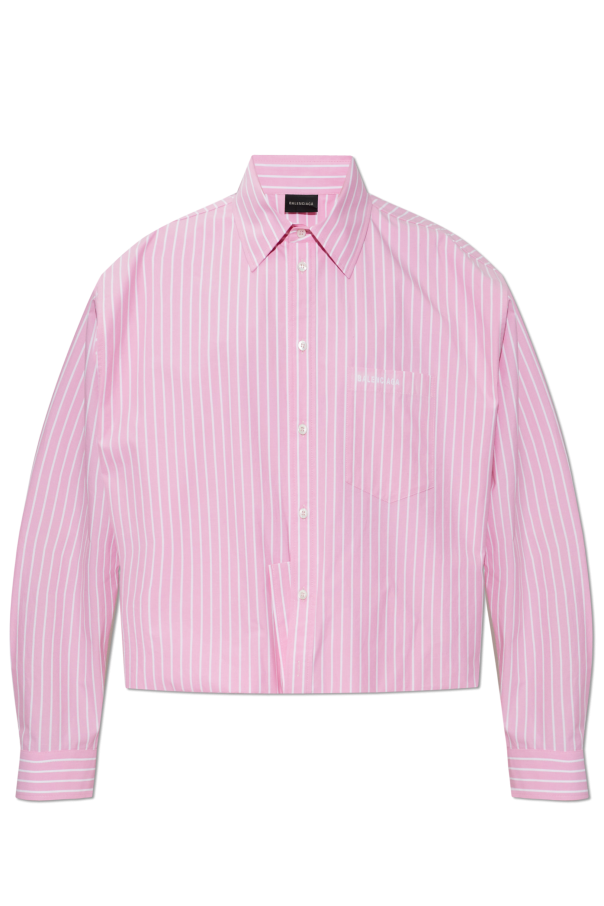Balenciaga PINK Oversize shirt 1