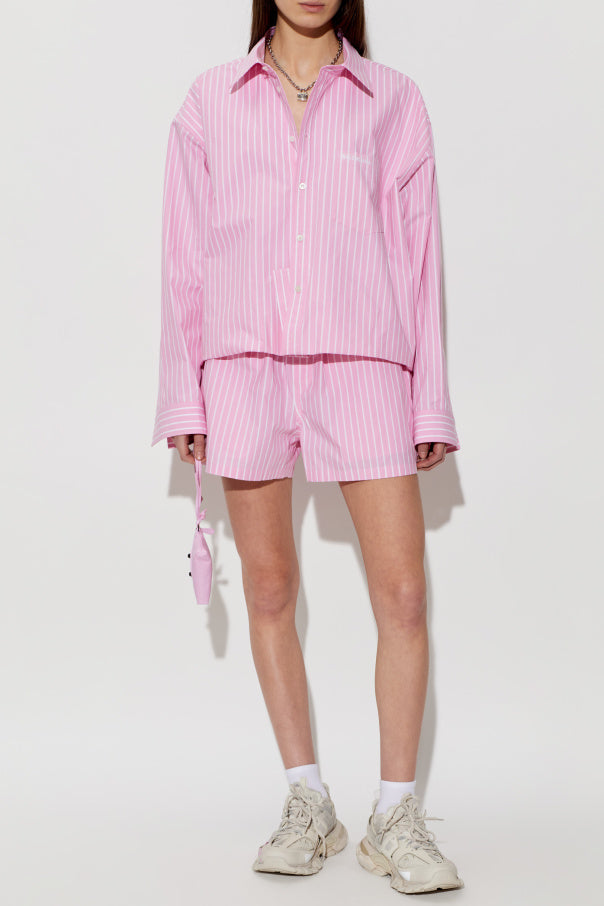 Balenciaga PINK Oversize shirt 2