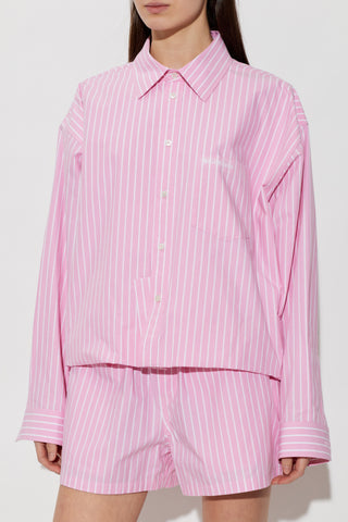 Balenciaga PINK Oversize shirt 3