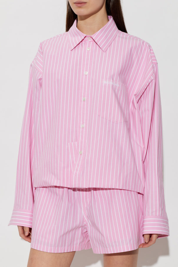 Balenciaga PINK Oversize shirt 3
