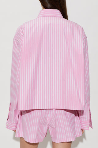Balenciaga PINK Oversize shirt 4