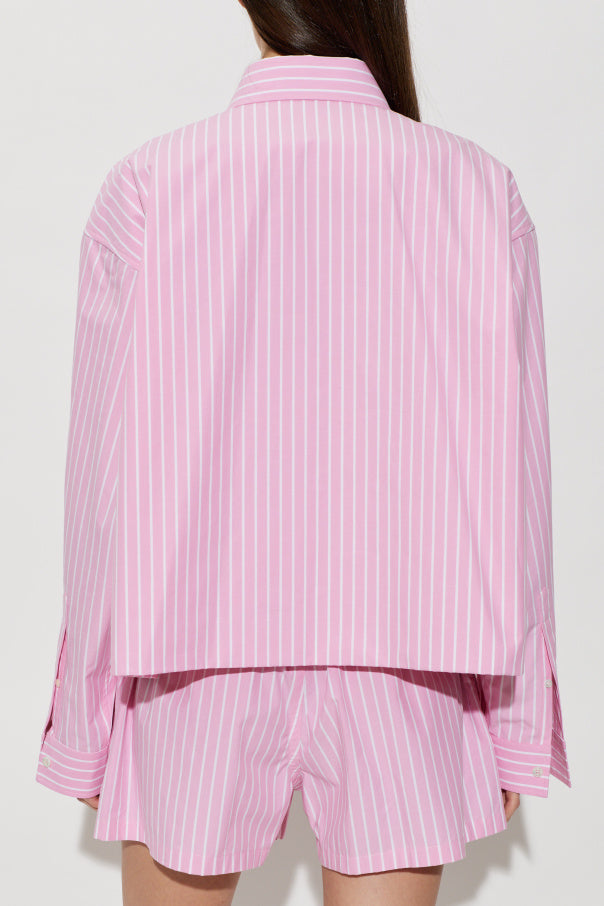 Balenciaga PINK Oversize shirt 4