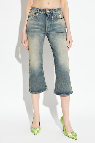 Balenciaga BLUE Jeans with a vintage effect 3