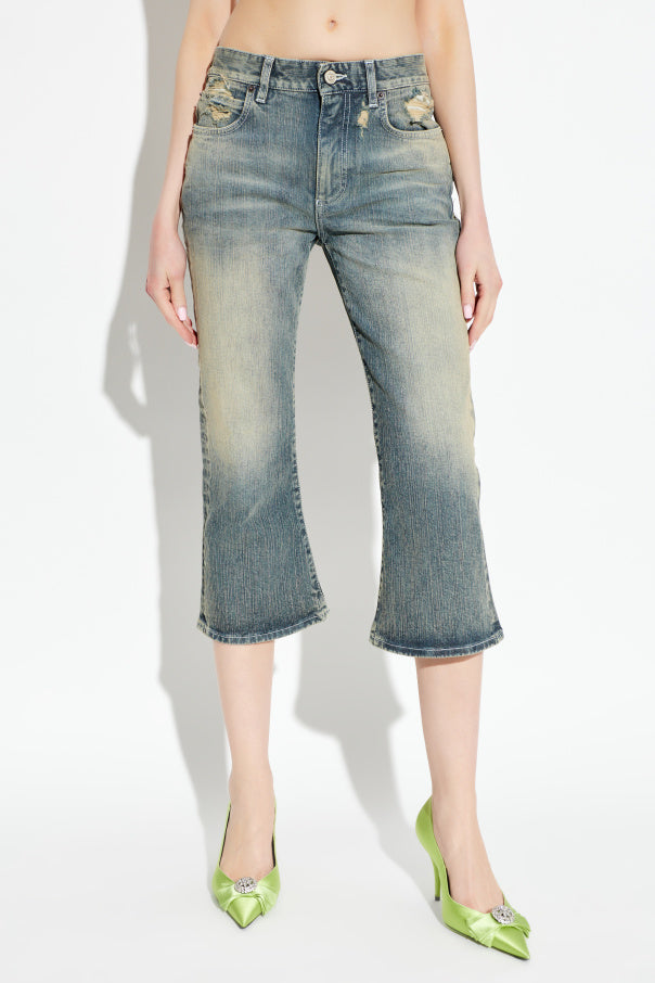 Balenciaga BLUE Jeans with a vintage effect 3