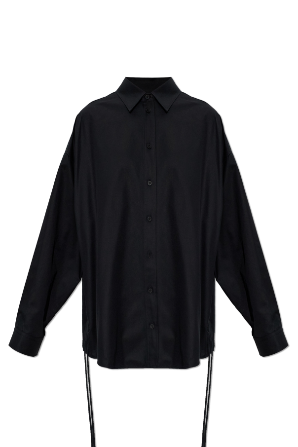 Balenciaga BLACK Oversize shirt 1