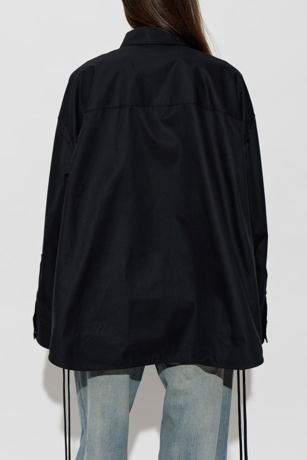 Balenciaga BLACK Oversize shirt 4