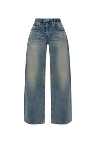 Balenciaga BLUE Wide-leg jeans 1
