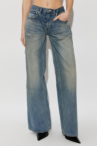 Balenciaga BLUE Wide-leg jeans 3