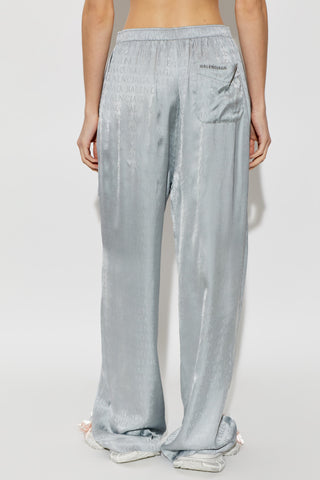 Balenciaga GREY Loose-fit trousers 4