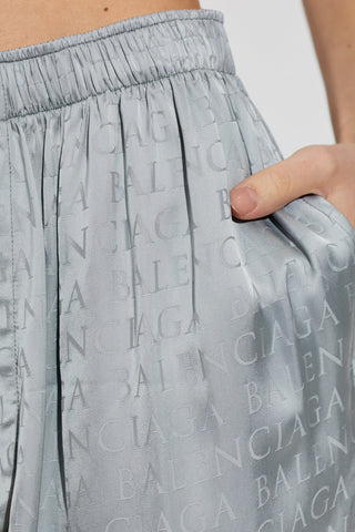 Balenciaga GREY Loose-fit trousers 5