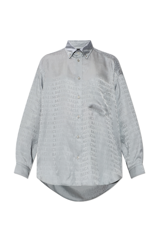 Balenciaga GREY Shirt with monogram 1