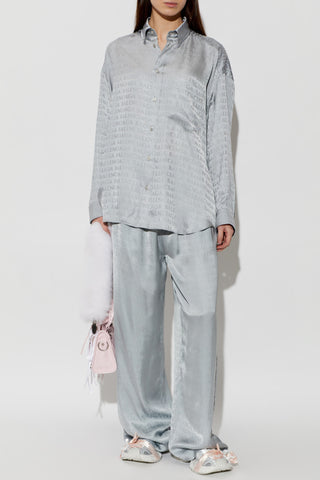 Balenciaga GREY Shirt with monogram 2
