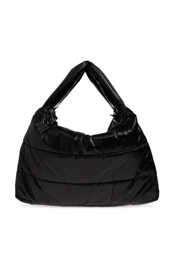 Balenciaga BLACK Handbag with logo patch 3