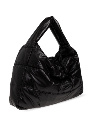 Balenciaga BLACK Handbag with logo patch 4