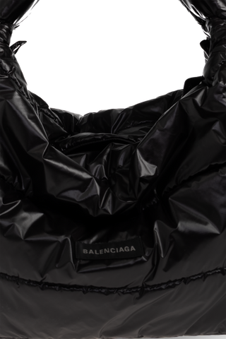 Balenciaga BLACK Handbag with logo patch 6