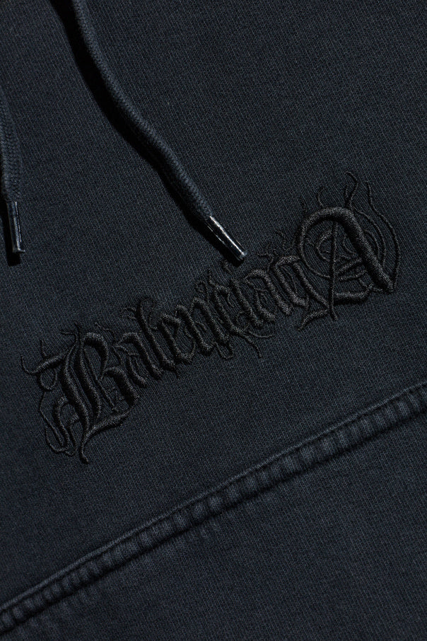 Balenciaga BLACK Hoodie 5