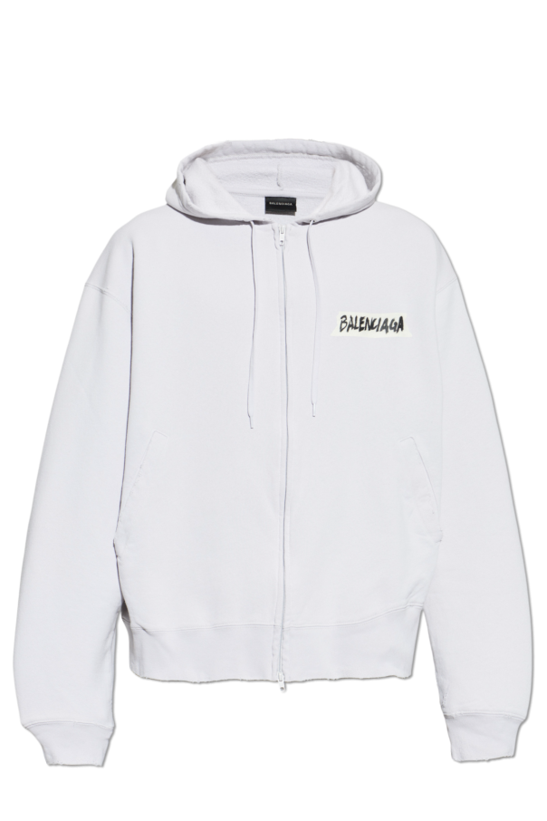 Balenciaga GREY Sweatshirt with logo 1