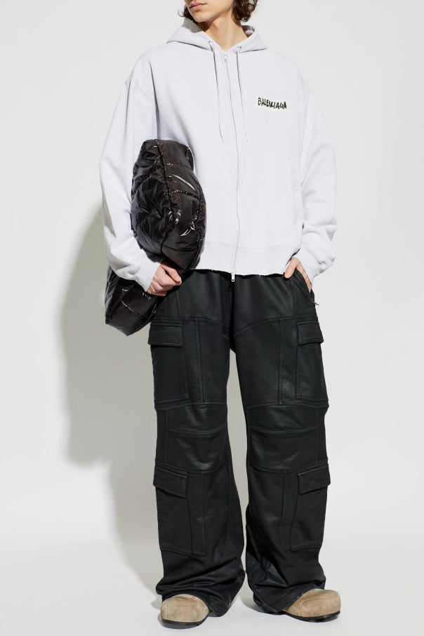 Balenciaga GREY Sweatshirt with logo 2