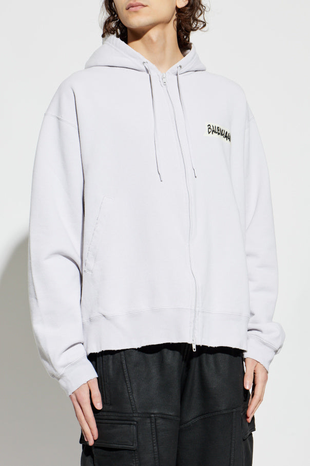 Balenciaga GREY Sweatshirt with logo 3