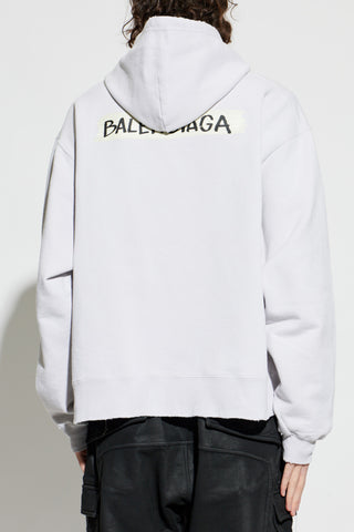 Balenciaga GREY Sweatshirt with logo 4