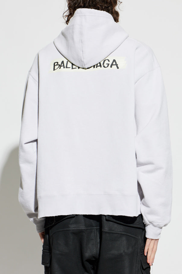 Balenciaga GREY Sweatshirt with logo 4