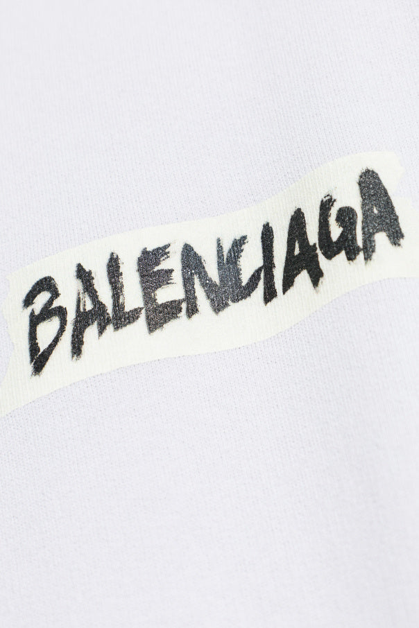 Balenciaga GREY Sweatshirt with logo 5