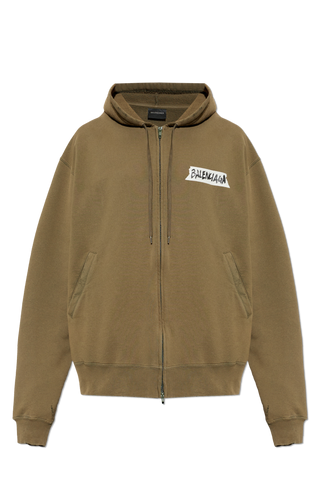 Balenciaga GREEN Hoodie 1