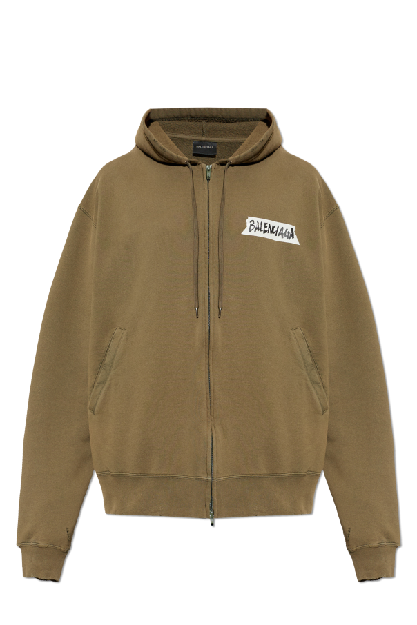 Balenciaga GREEN Hoodie 1