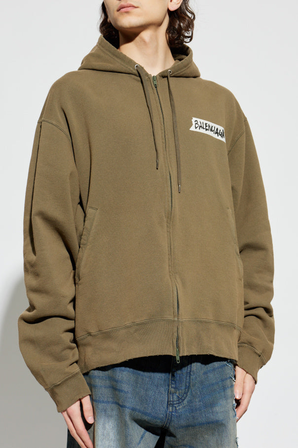 Balenciaga GREEN Hoodie 3