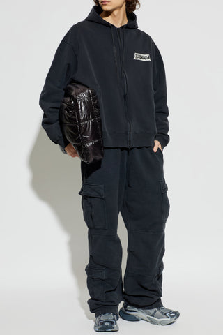 Balenciaga BLACK Sweatshirt with logo 2