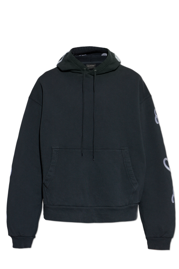 Balenciaga BLACK Hoodie 1