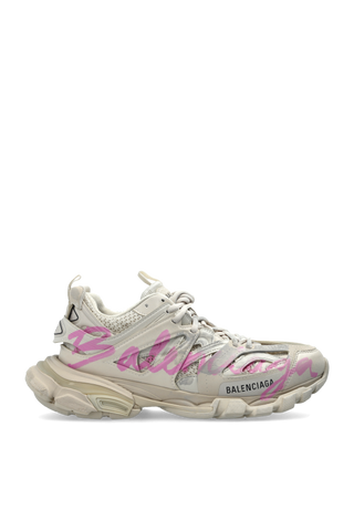 Balenciaga cream ‘Track’ sports shoes 1
