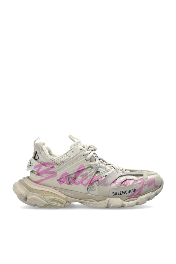 Balenciaga cream ‘Track’ sports shoes 1